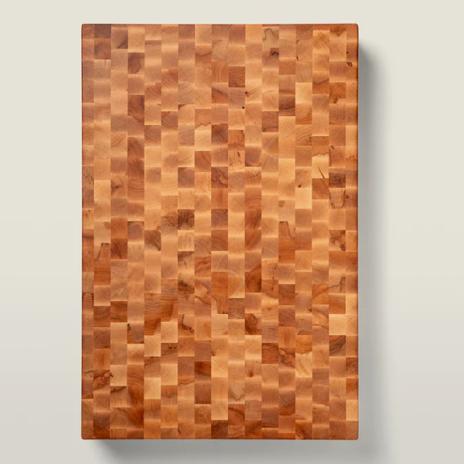 Boos Block  Chopping Block, Non-Reversible, End Grain, 4" Thick (CCB Series), Maple