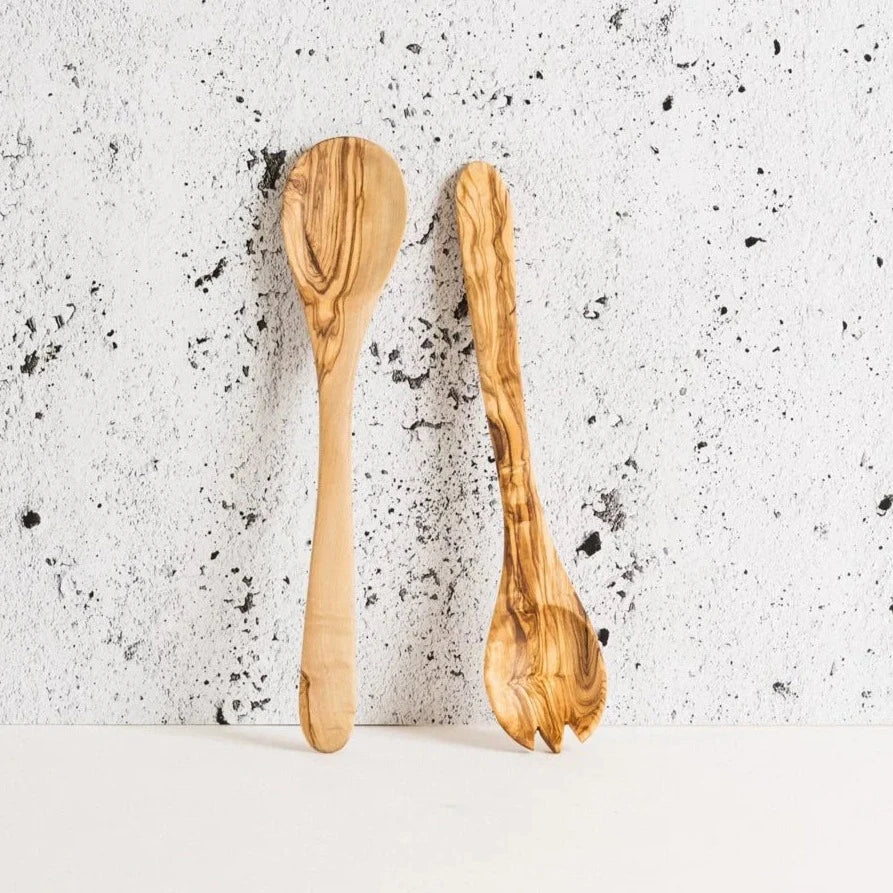 Olive Wood Utensils Set