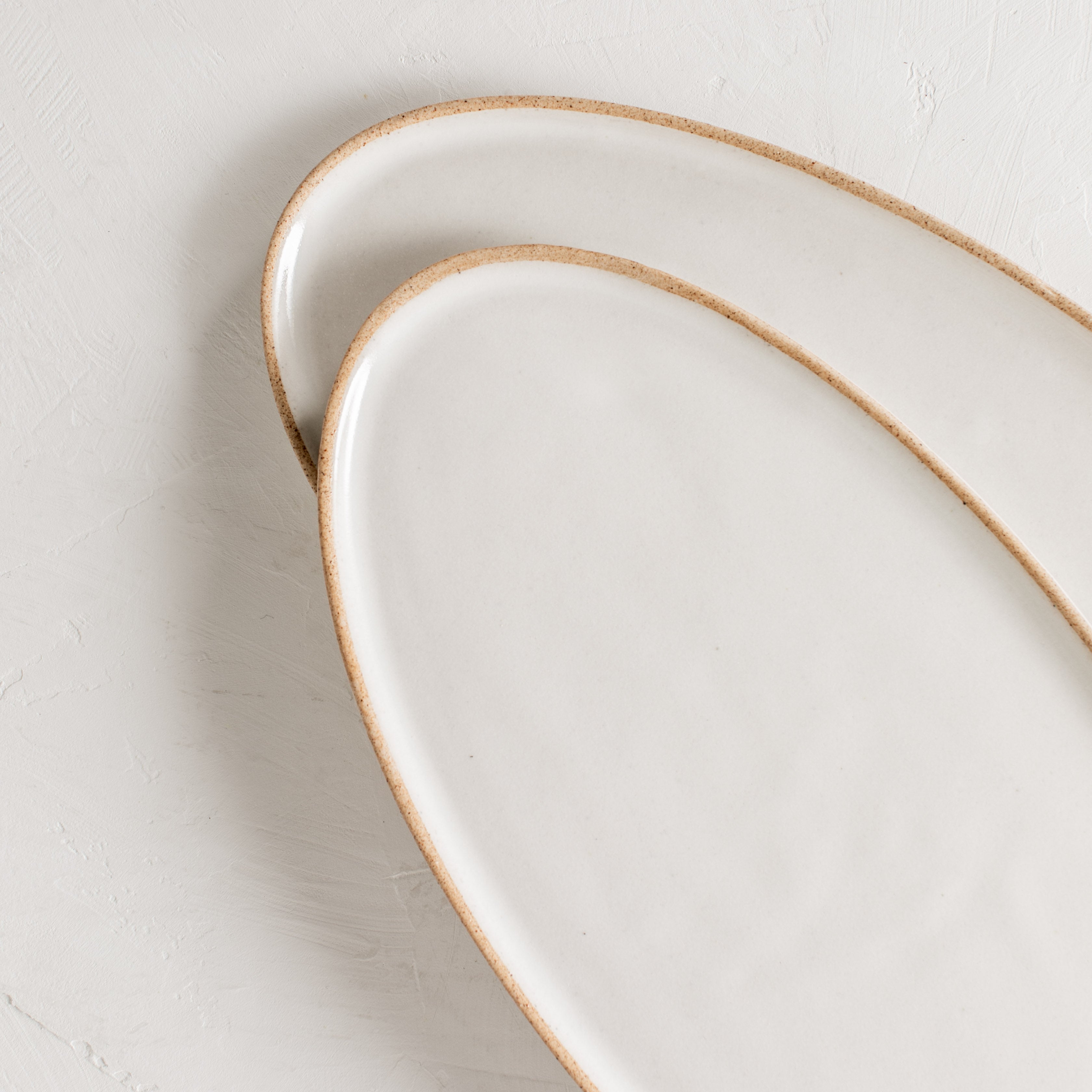 Oval Serving Tray | Stoneware