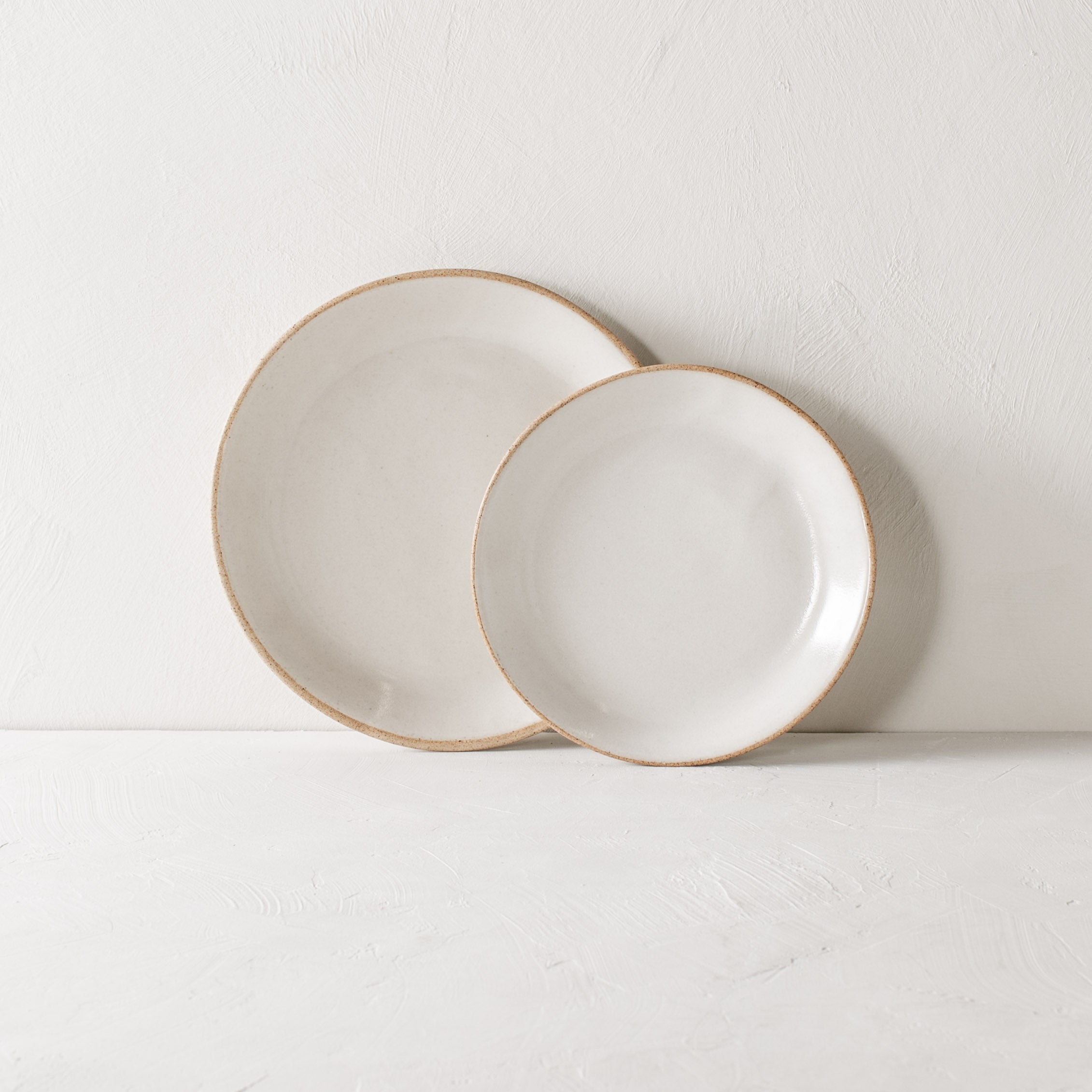 Minimal Salad Plates | Stoneware