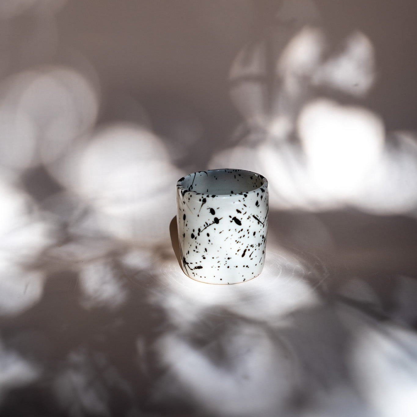 Jackson Handmade Ceramic Tumbler | Speckled Black