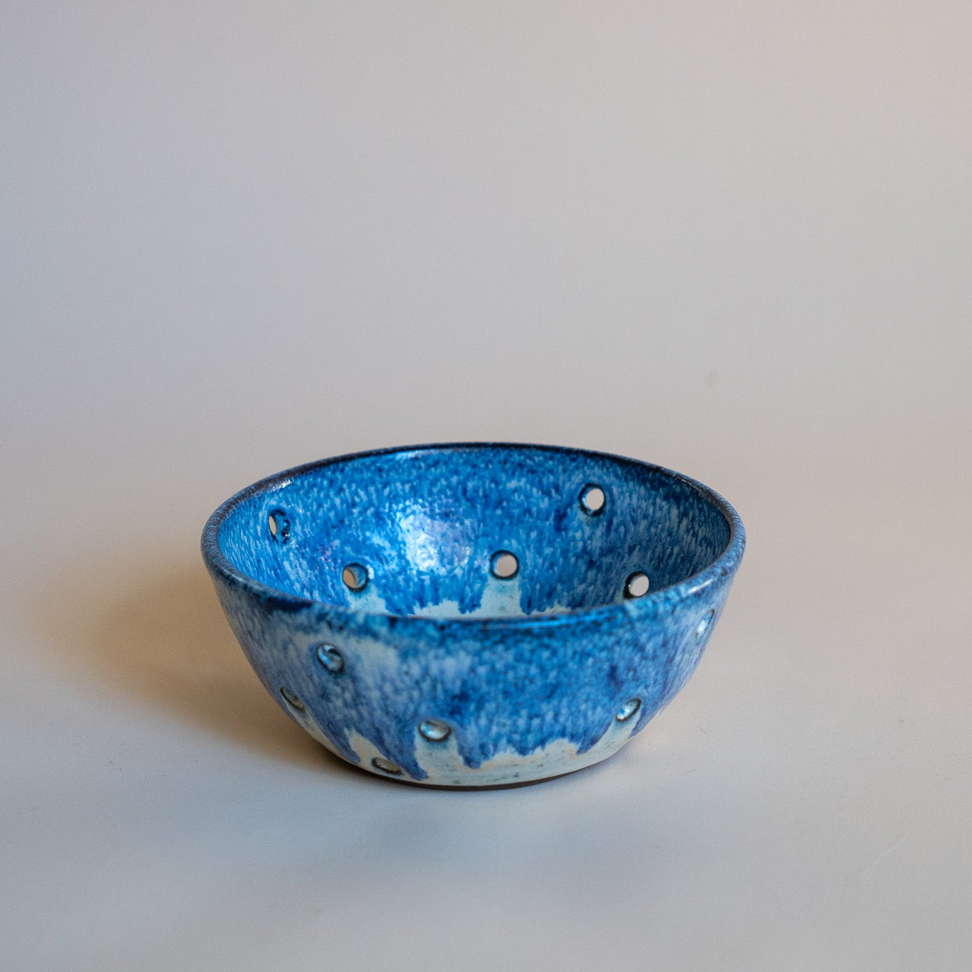 Ocean Breeze Handmade Ceramic Berry Bowl