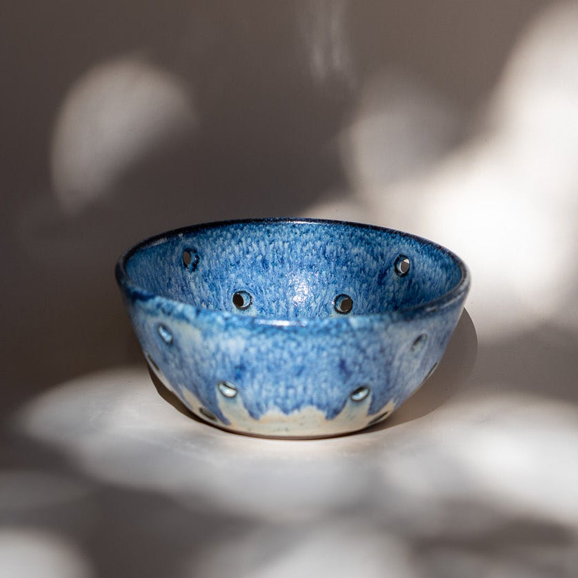 Ocean Breeze Handmade Ceramic Berry Bowl
