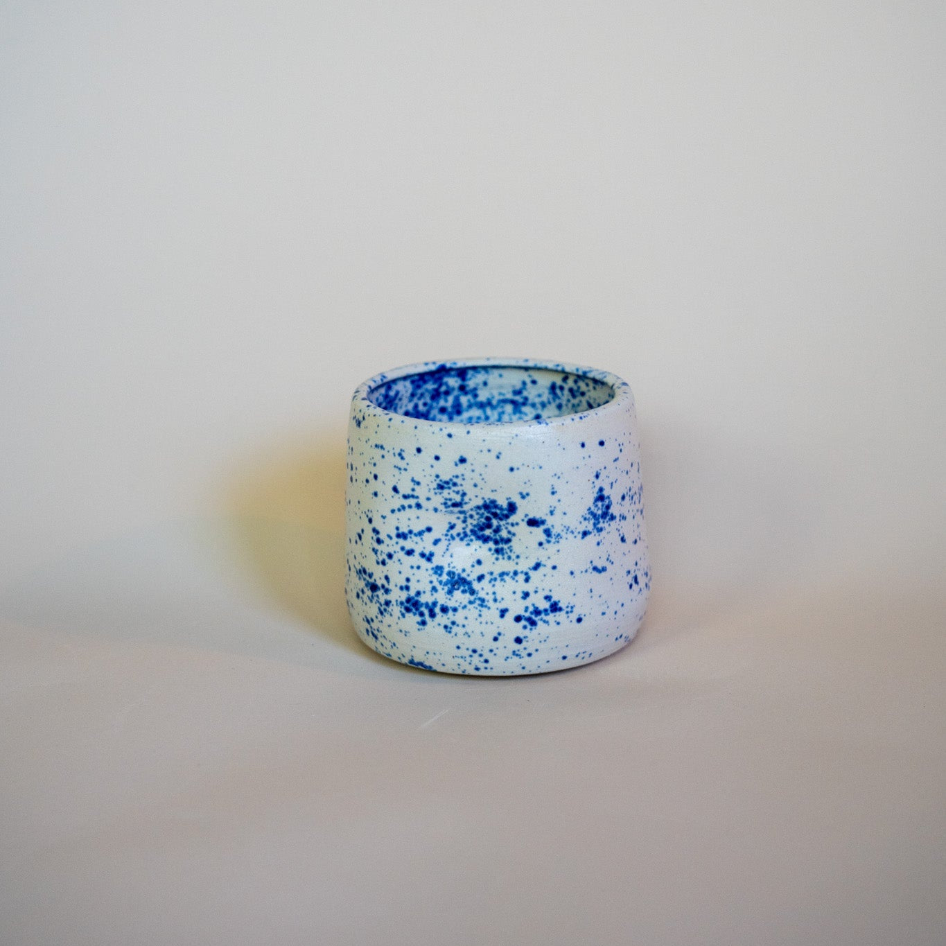 Dimple Cup - Speckled Blue