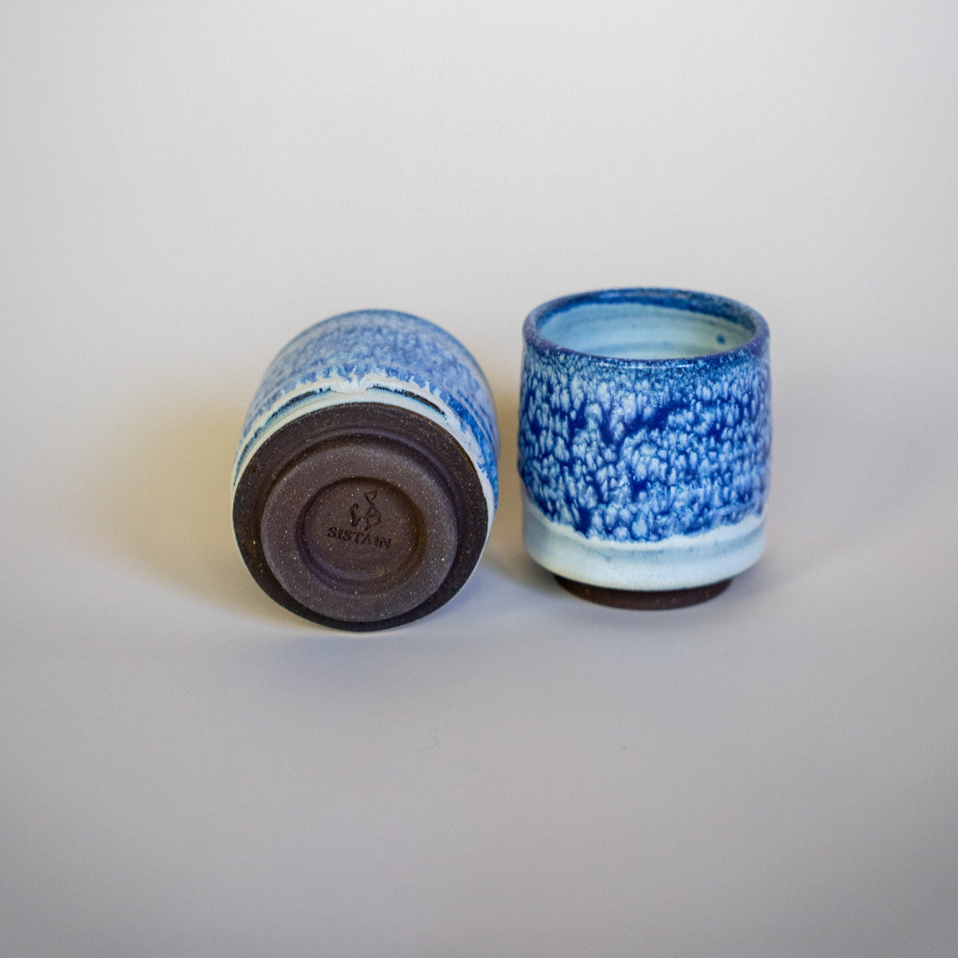 Ocean Breeze Handmade Ceramic Matcha Cup