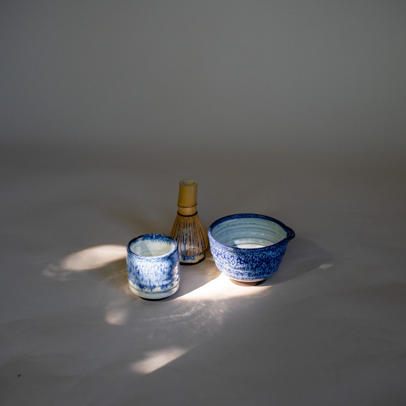 Ocean Breeze Handmade Ceramic Matcha Bowl