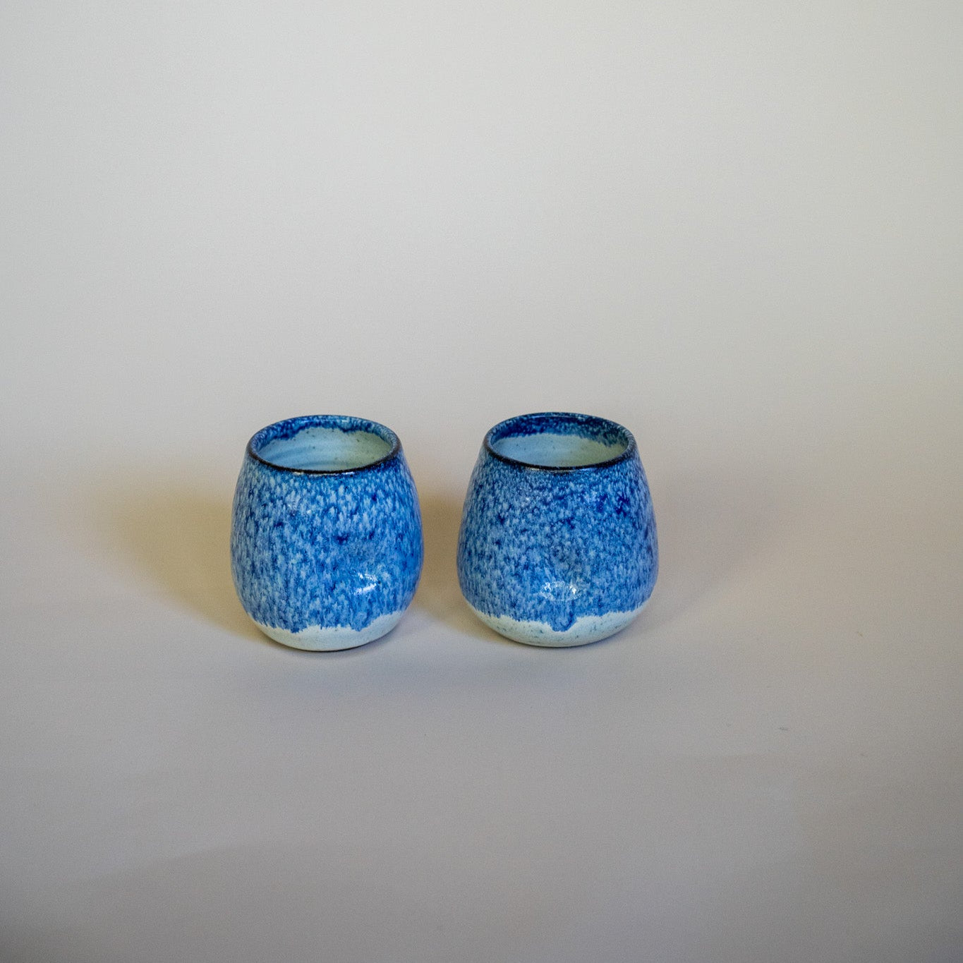Ocean Breeze Handmade Ceramic Wine Cup
