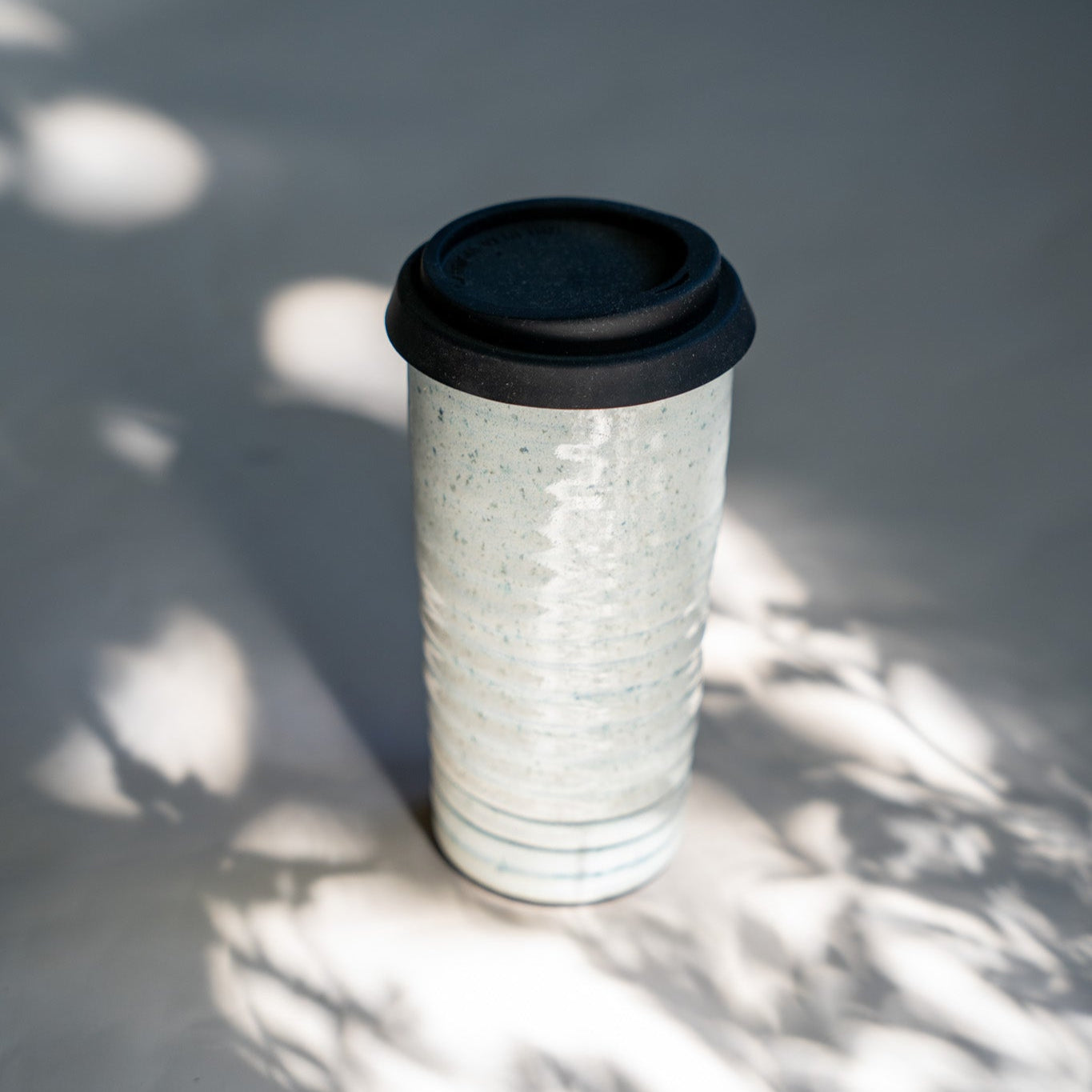 Ocean Breeze Handmade Ceramic Travel Mug