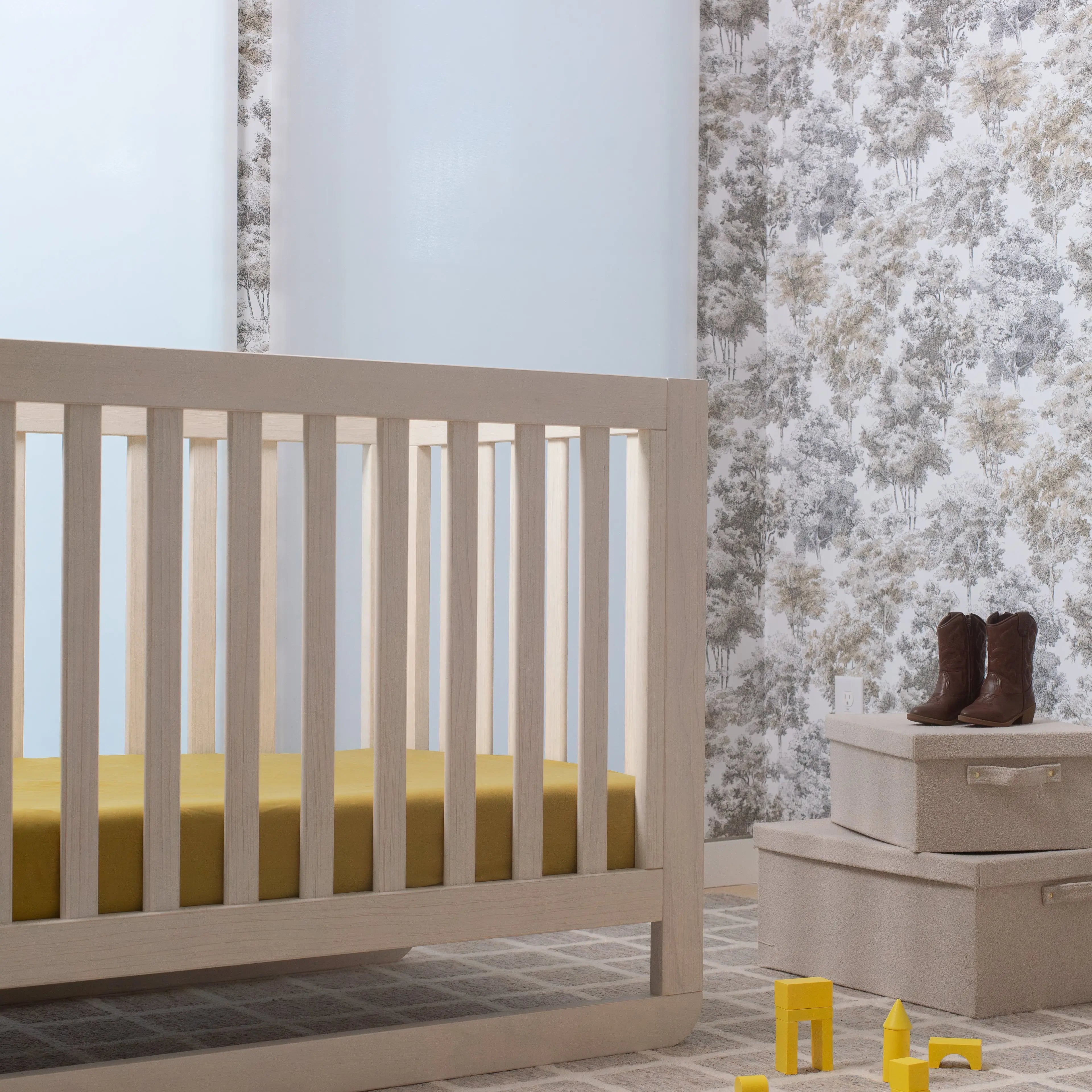 CleanBamboo Hemp™ Linen+ Crib & Toddler Fitted Sheet