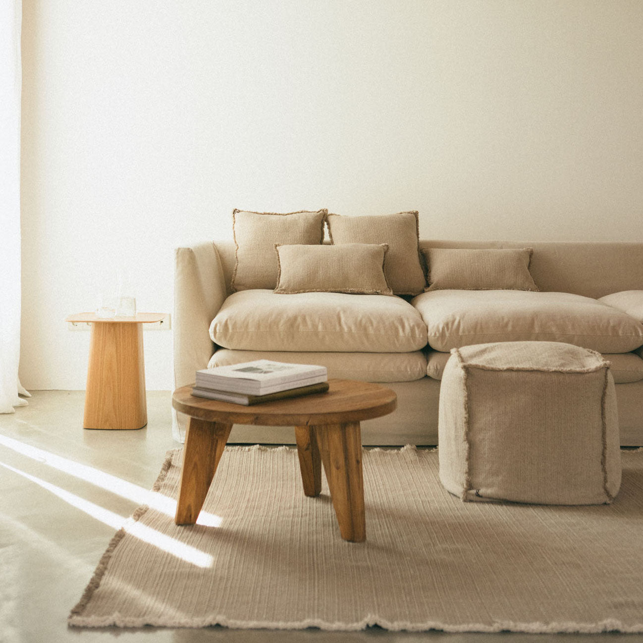 Handloom Square Cushion