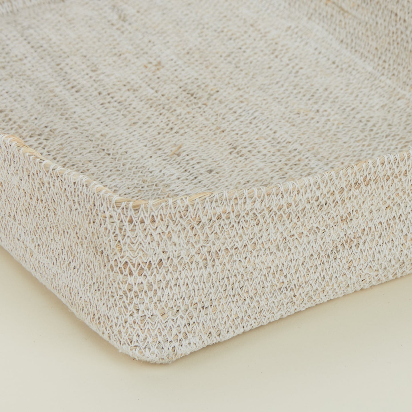 Essential Woven Storage - White