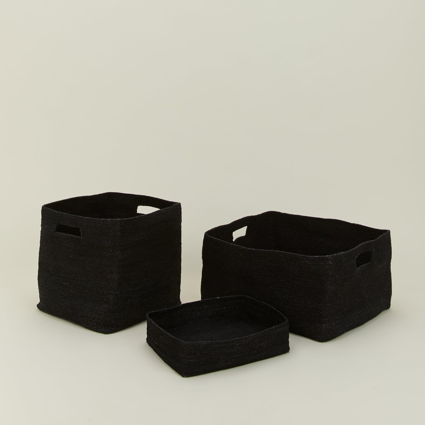 Essential Woven Storage - Black