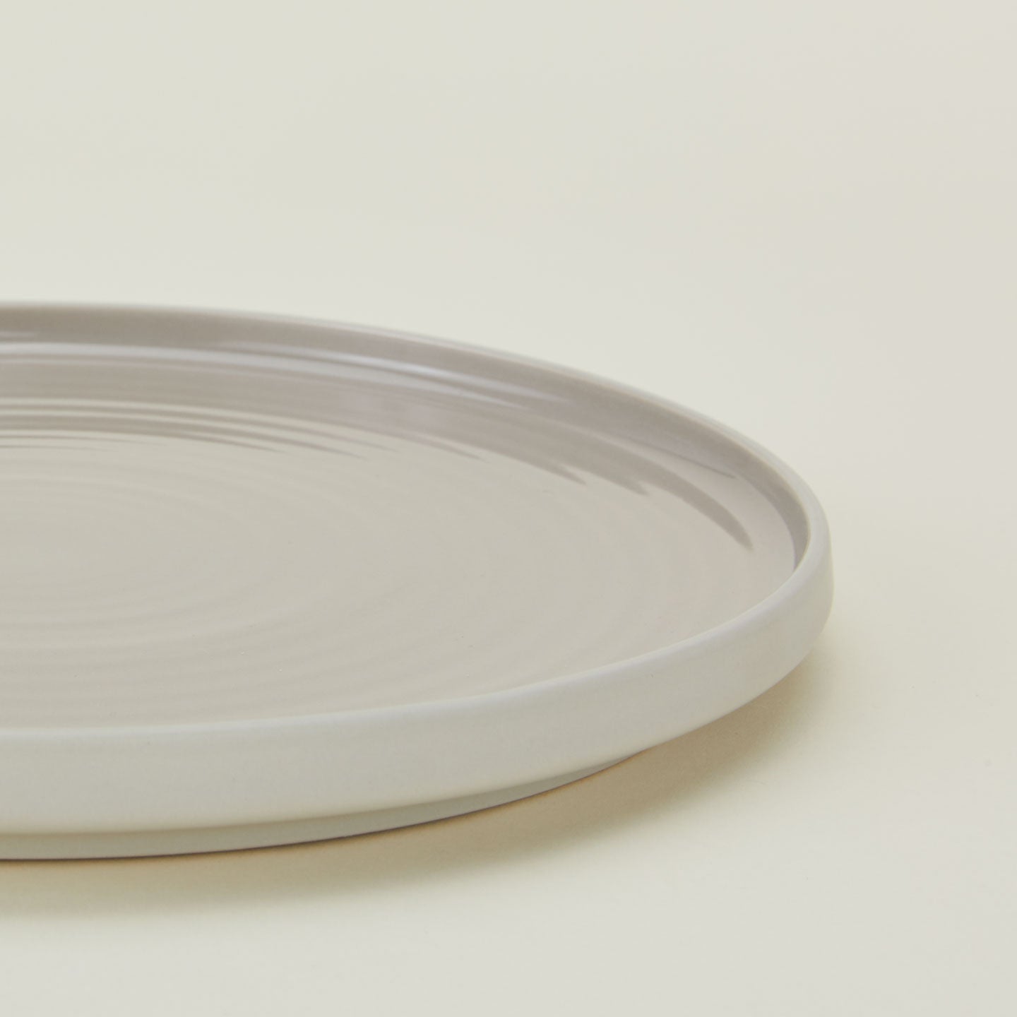 Essential Dinner Plate - Set of 4, Light Grey