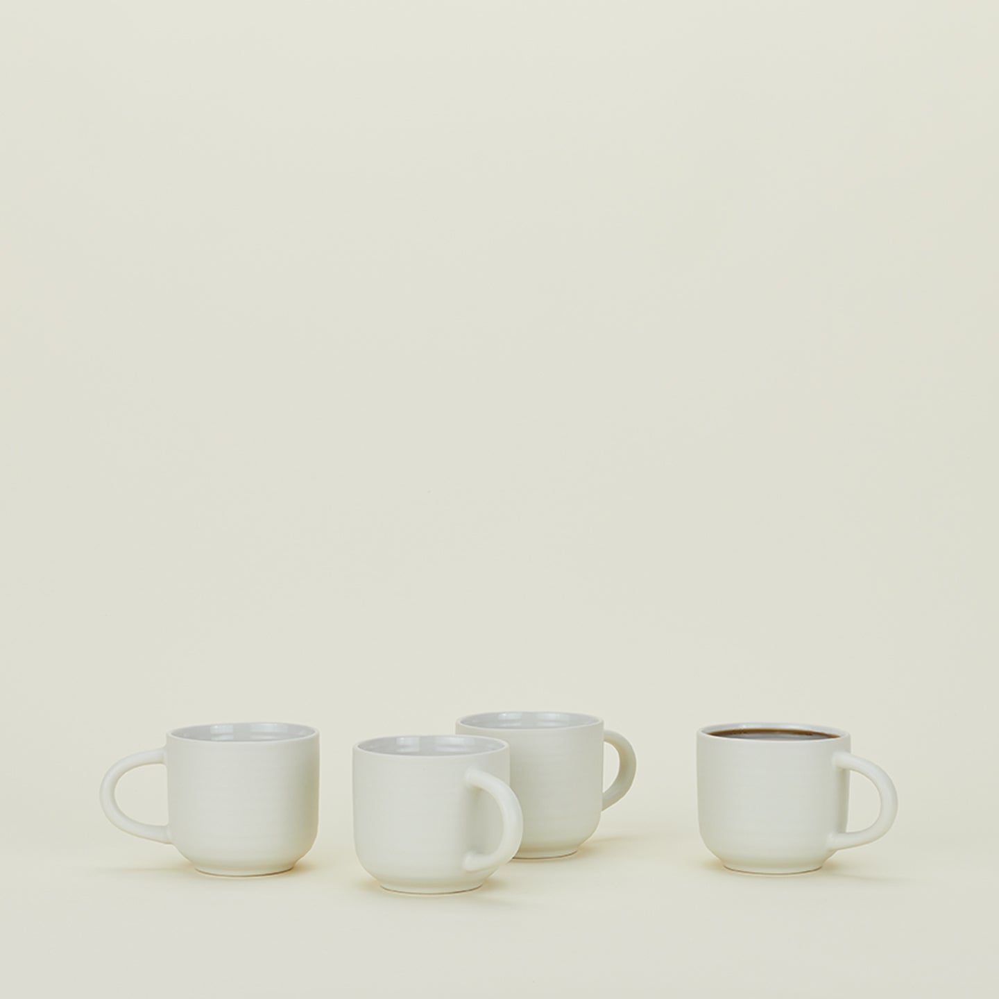 Essential Mug - Set of 4, Bone