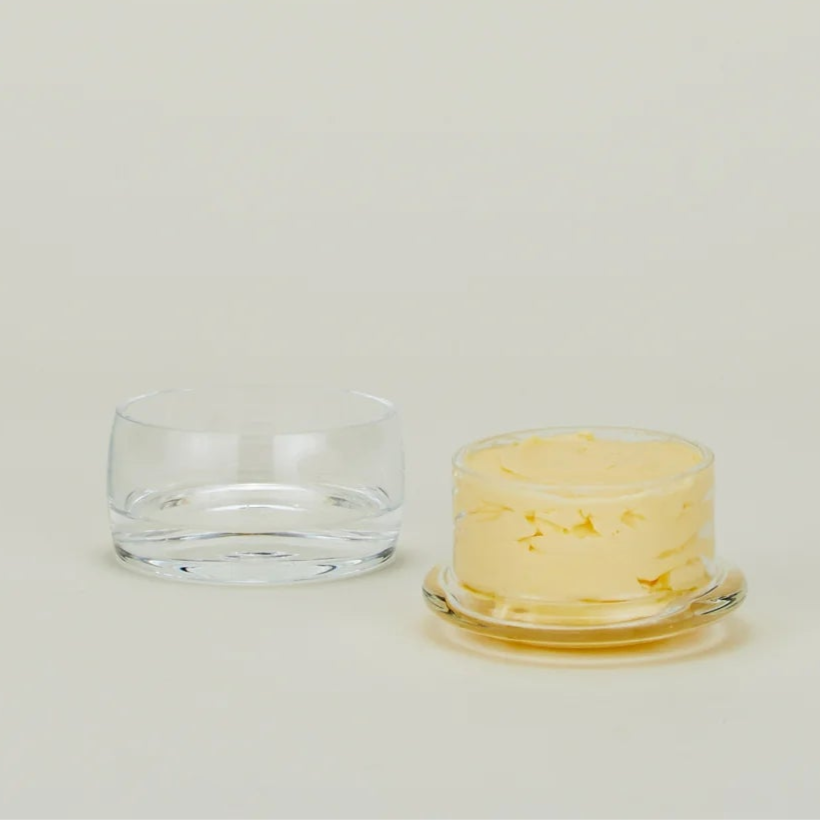 Simple Glass Butter Keeper