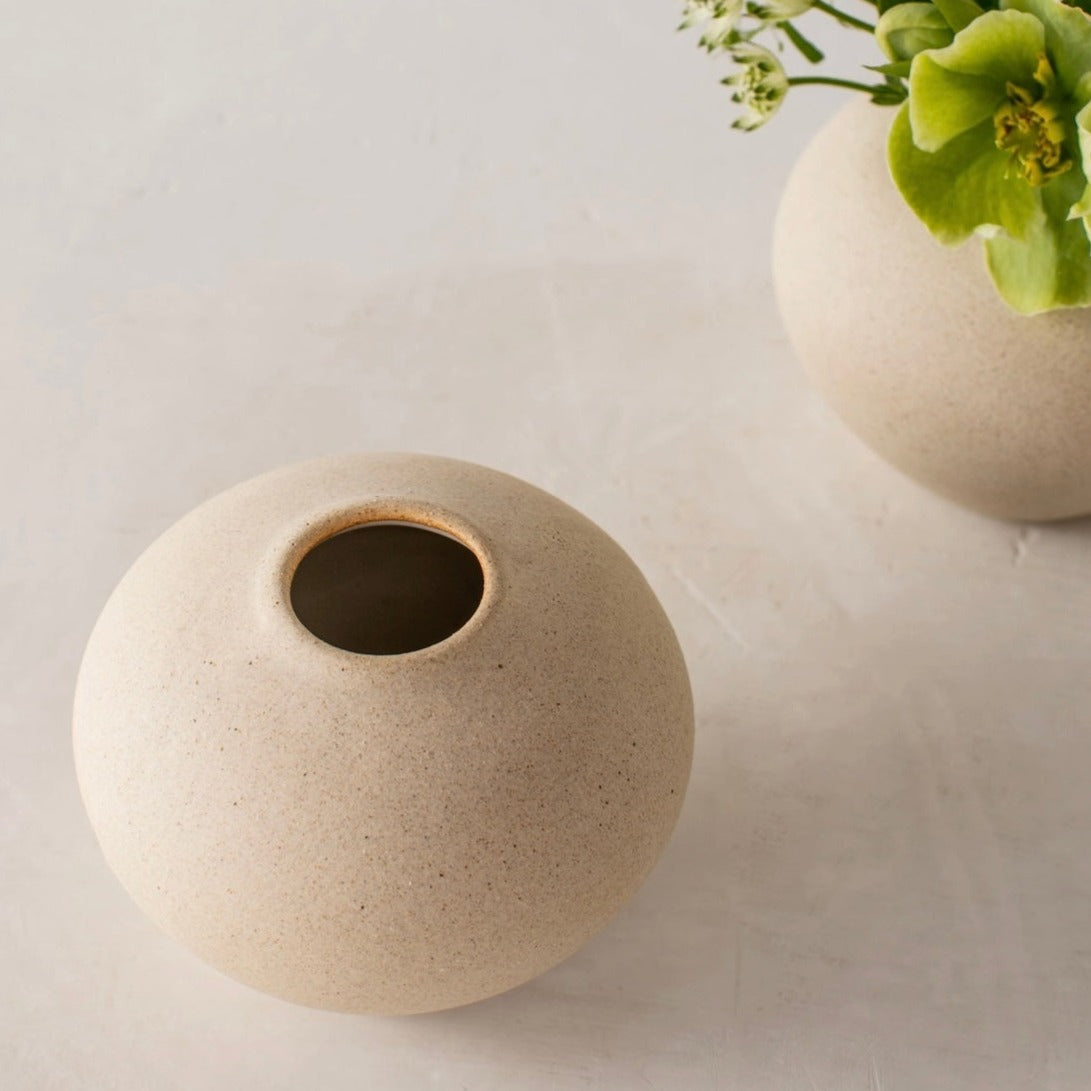 Verdure Vase No. 1 | Raw Stoneware