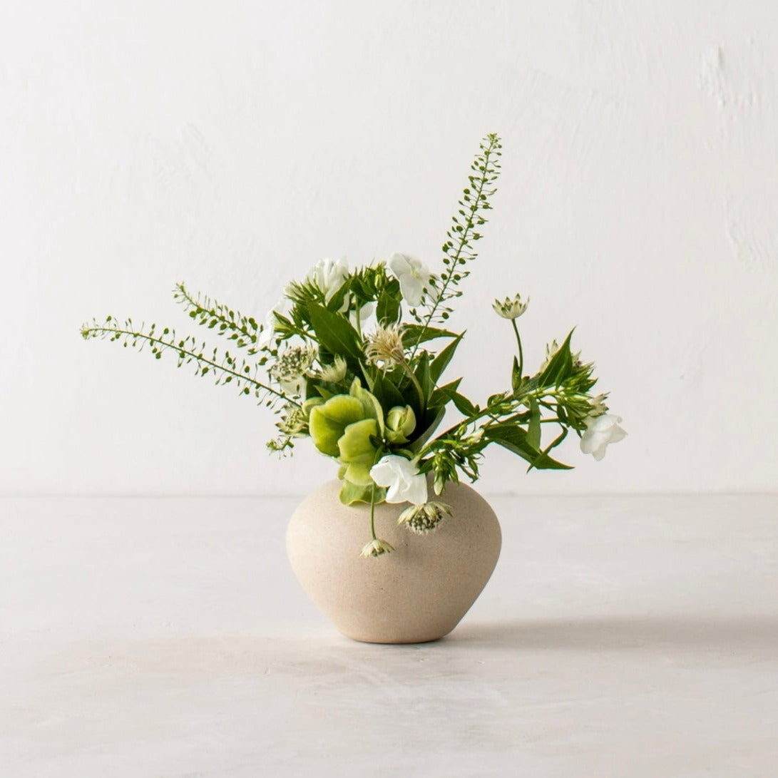 Verdure Vase No. 1 | Raw Stoneware