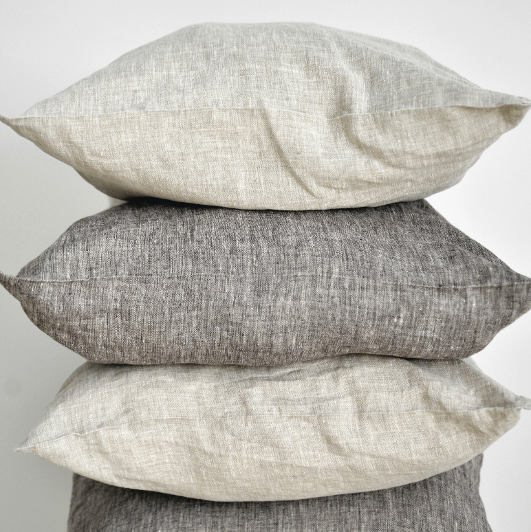 Melange Pillowcases by Beflax Linen