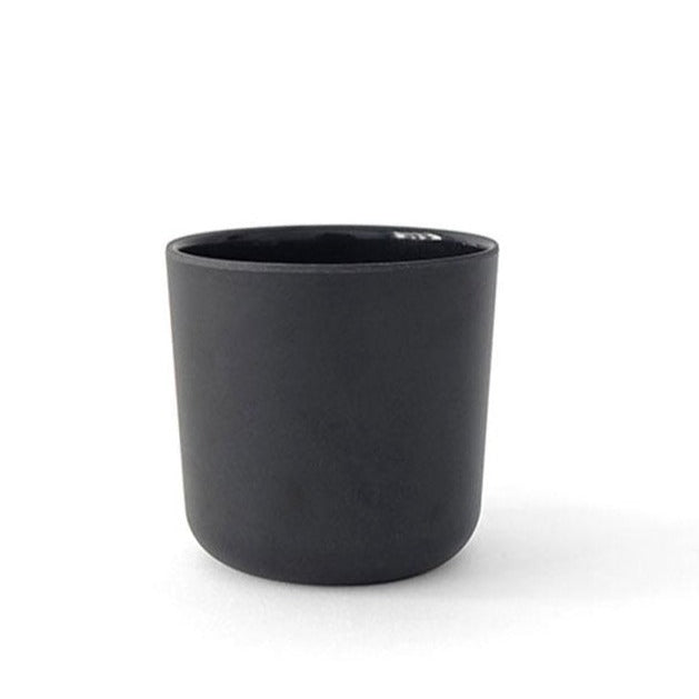 Bamboo Small Cup, 4 Piece Set Black