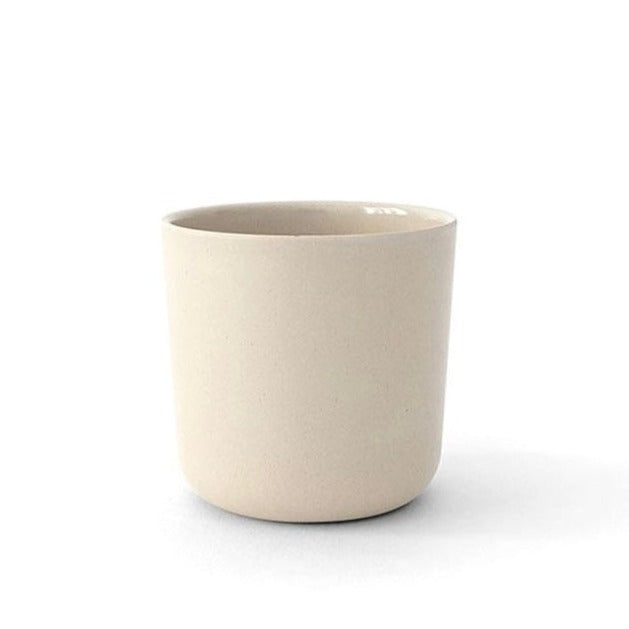 Bamboo Small Cup, 4 Piece Set Off-White