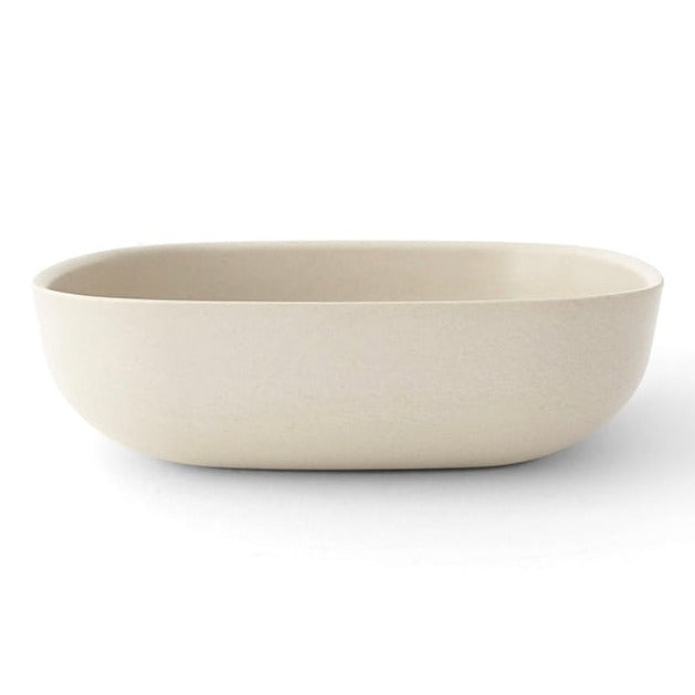 Bamboo Solo Salad Bowl, Set of 4 - Off White