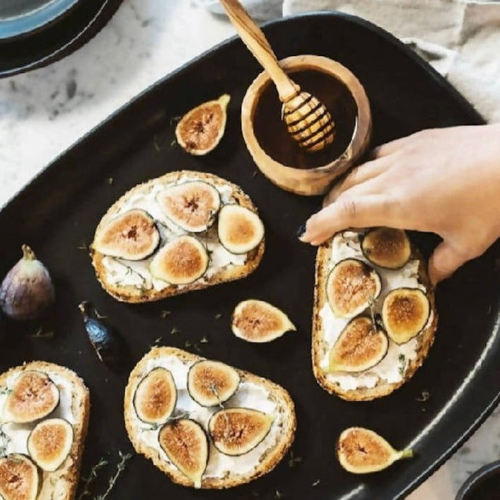 Stoneware Long Serving Platter