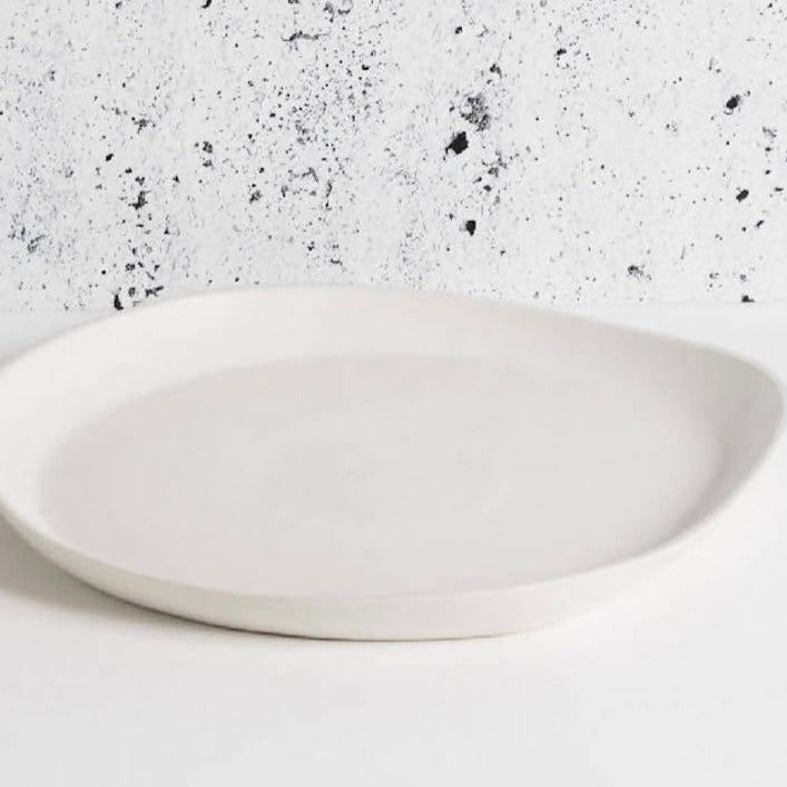 Stoneware Round Serving Platter