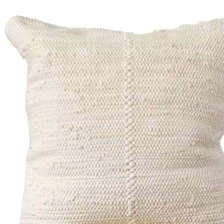 Chindi Pillow Cover - Cream