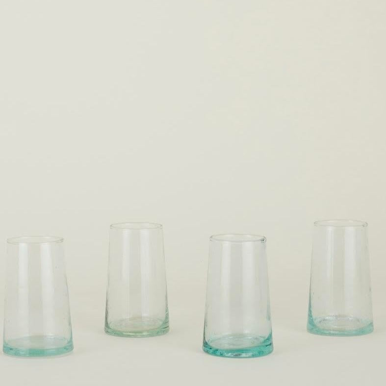 Recycled Glass Tumbler, Set of 4 - Large