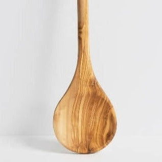 Round Olive Wood Cooking Spoon