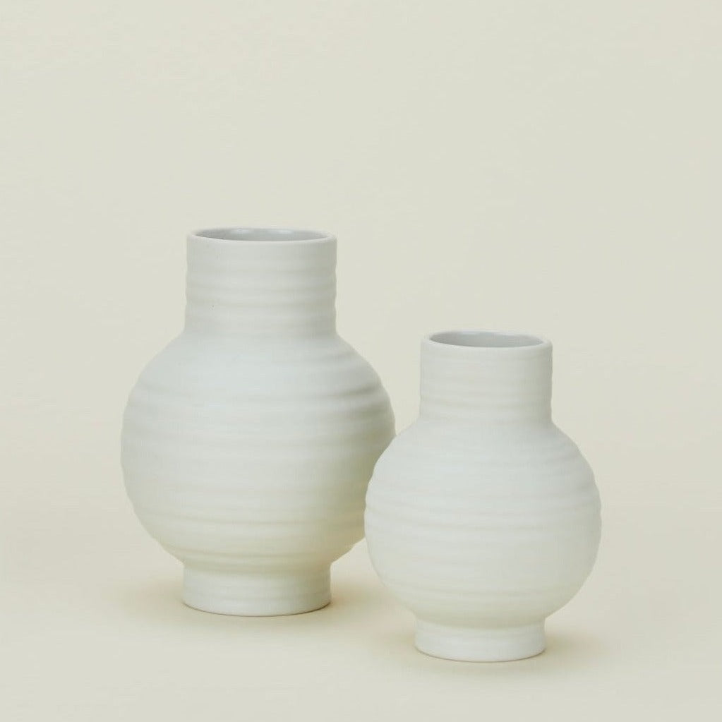 Essential Ceramic Vase - Bone