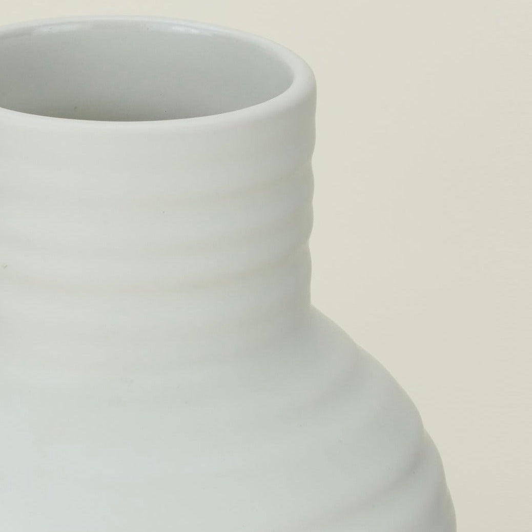 Essential Ceramic Vase - Bone