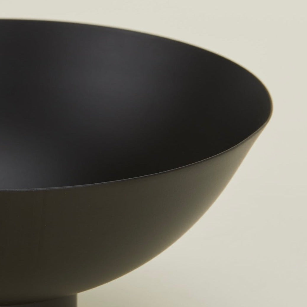 Essential Footed Bowl - Black