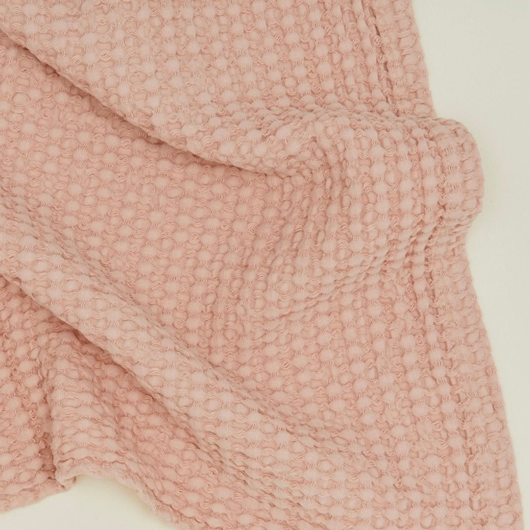 Simple Waffle Towels - Blush