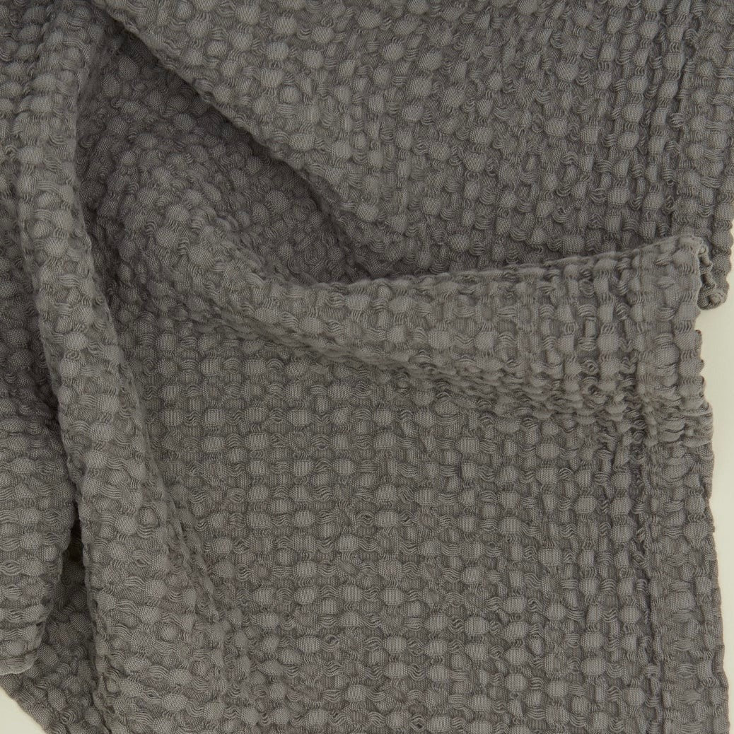 Simple Waffle Towels - Dark Grey