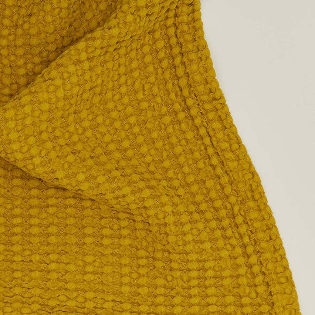 Simple Waffle Towels - Mustard