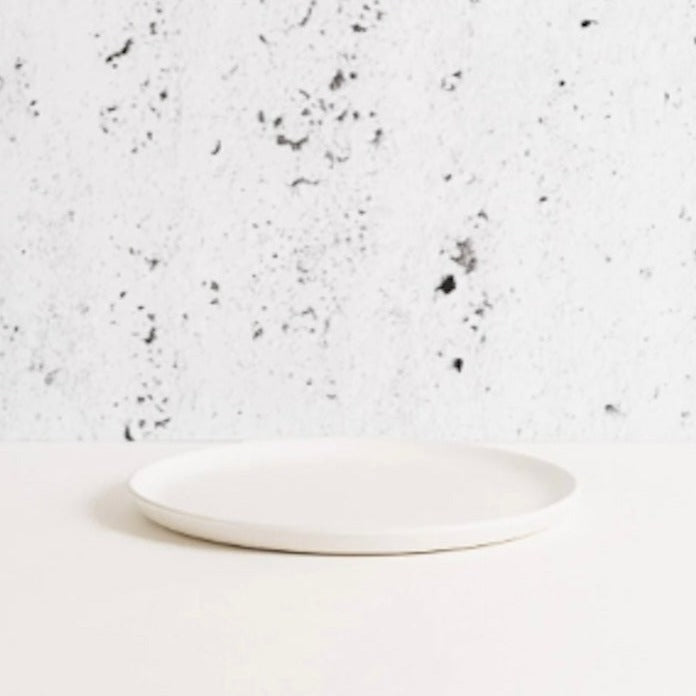 S/4 Tunisian Side Plate - Matte White