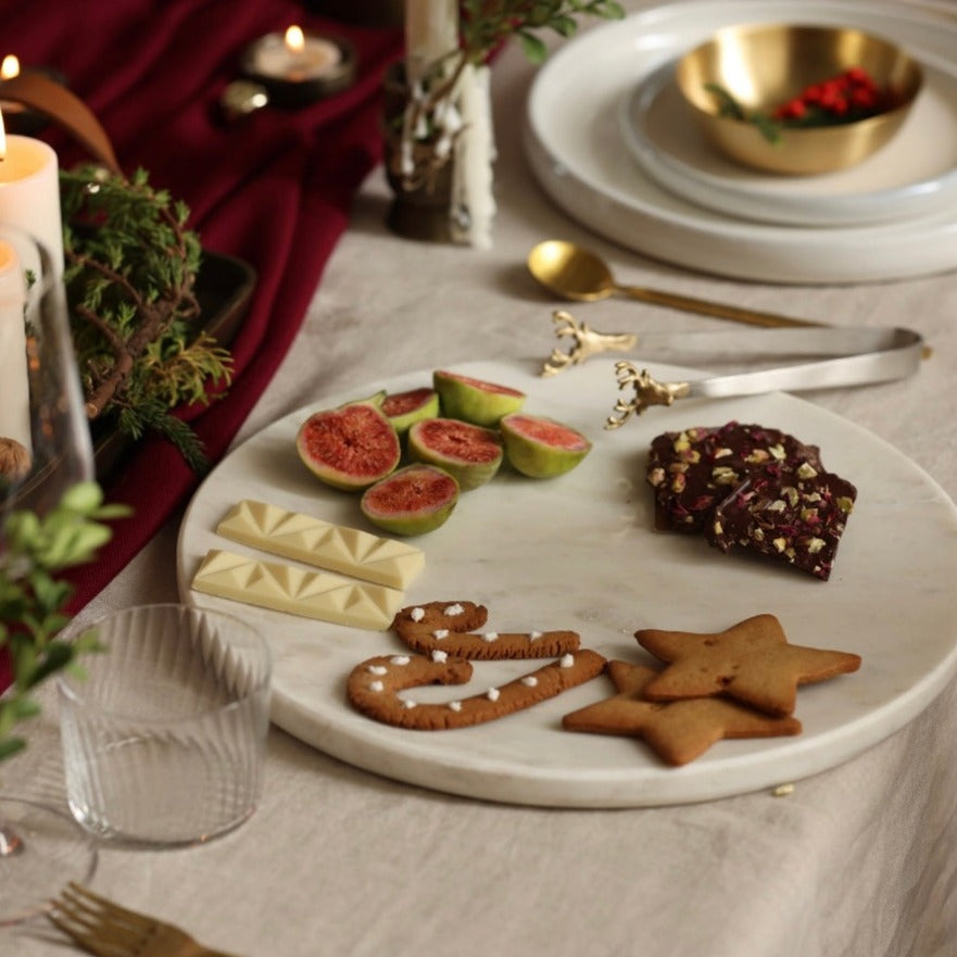 White Marble Platter