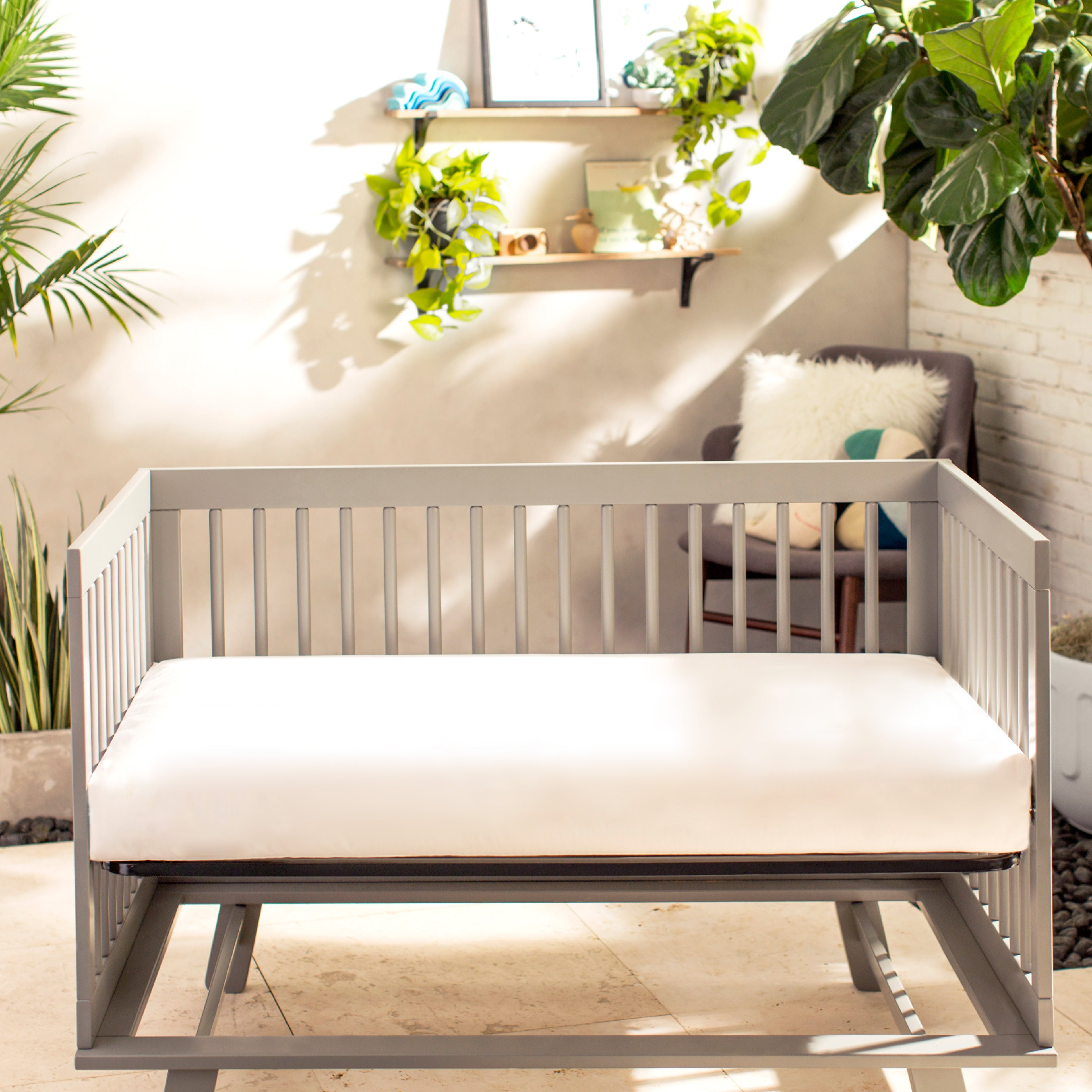 Classic Organic Lightweight 2-Stage Crib Mattress