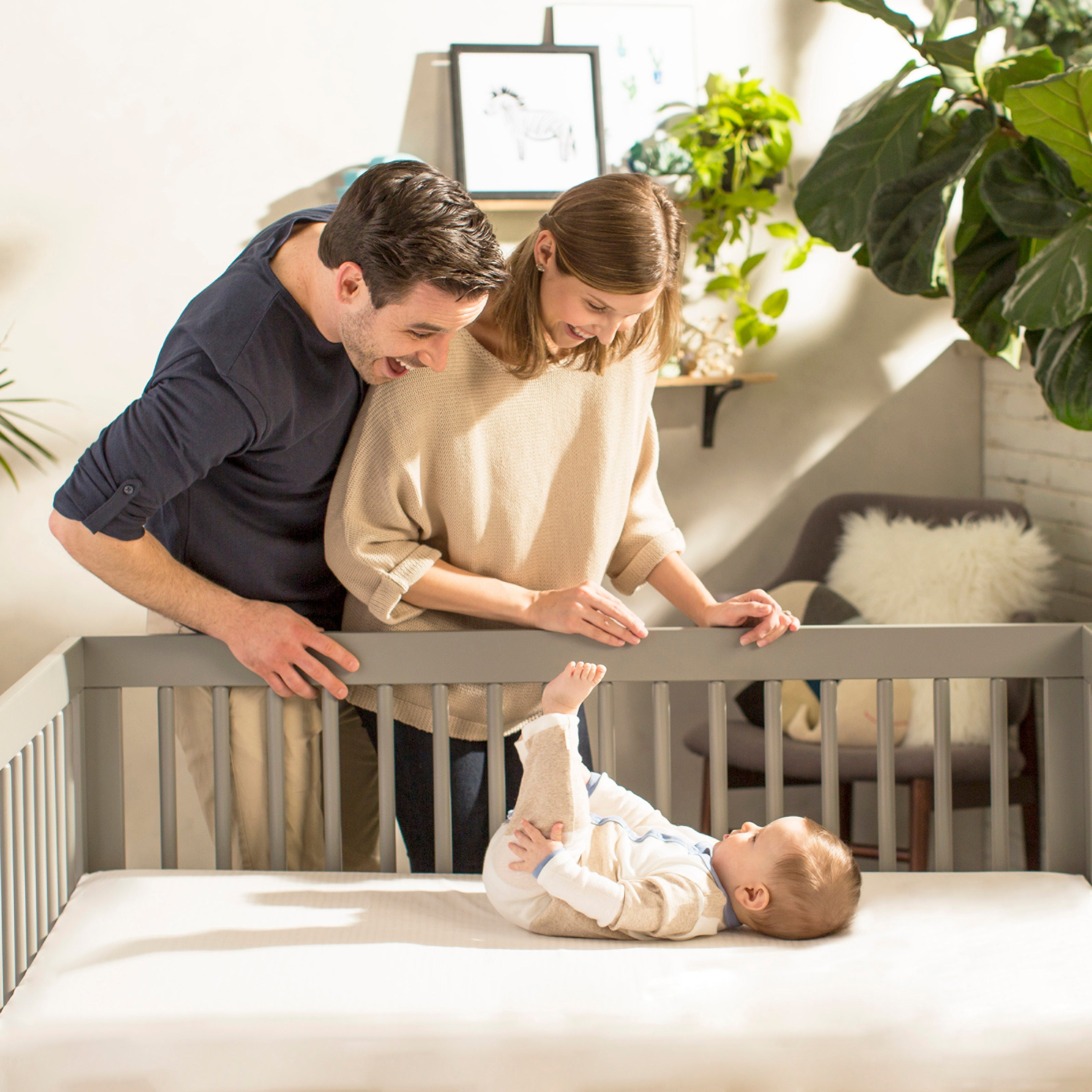 Classic Organic Lightweight 2-Stage Crib Mattress
