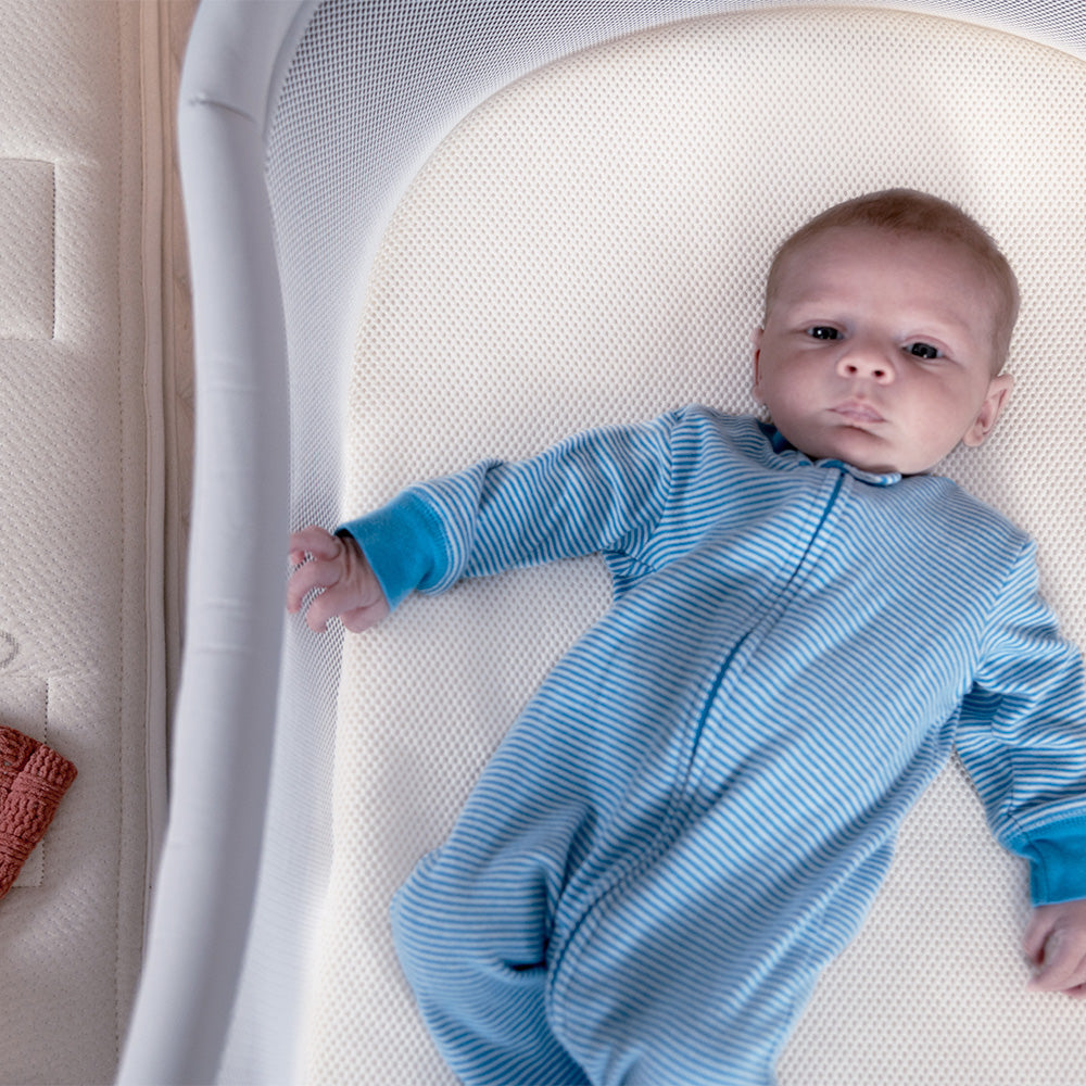 Organic Breathable Bassinet Mattress for Halo Bassinets