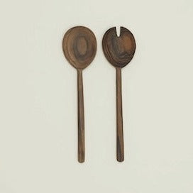 Organic Walnut Serving Set