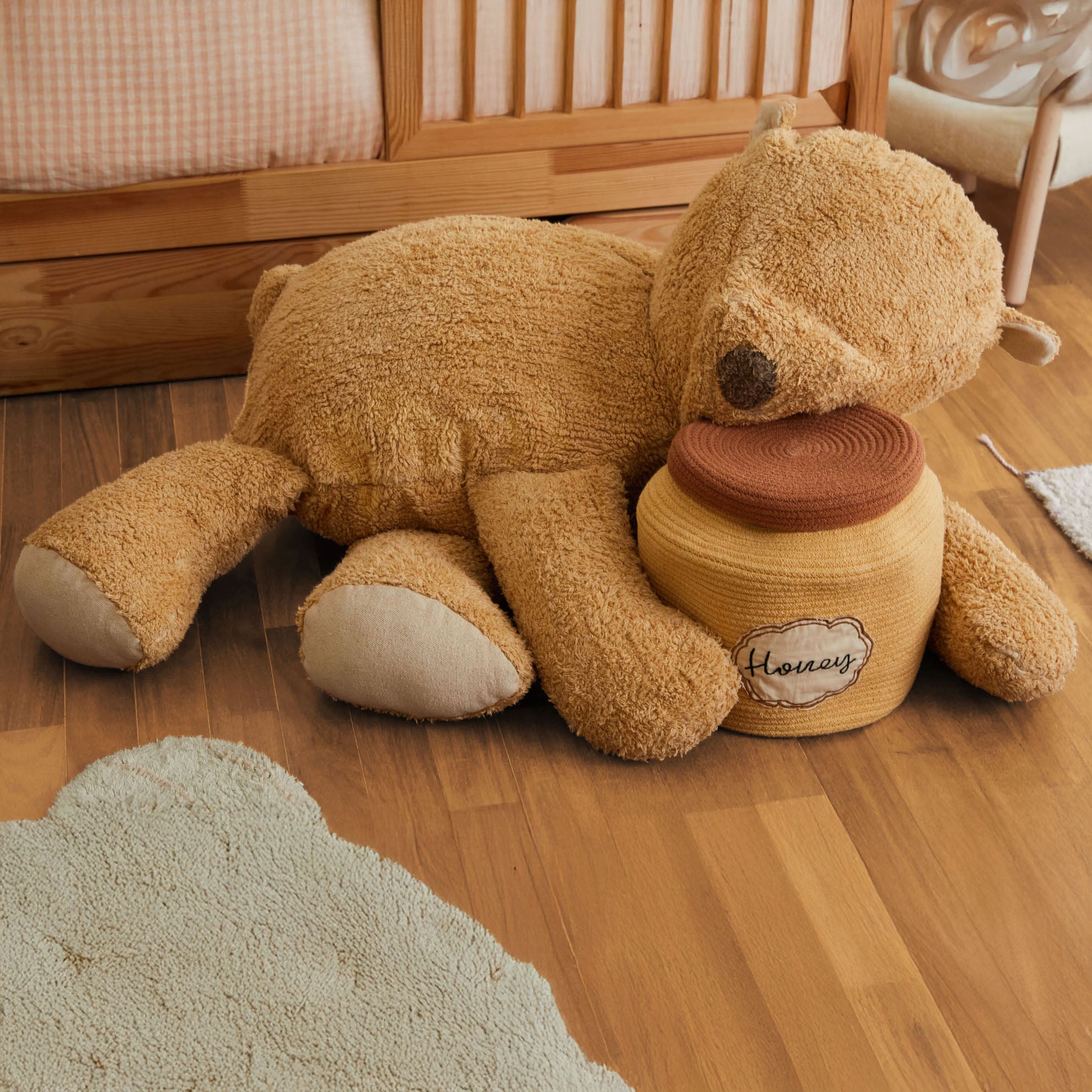 Sleepy Bear Pouf