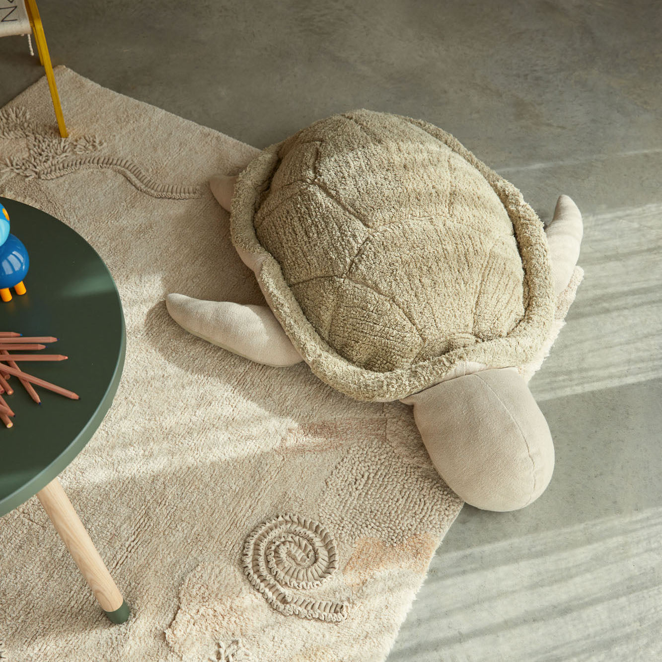 Mrs. Turtle Pouf