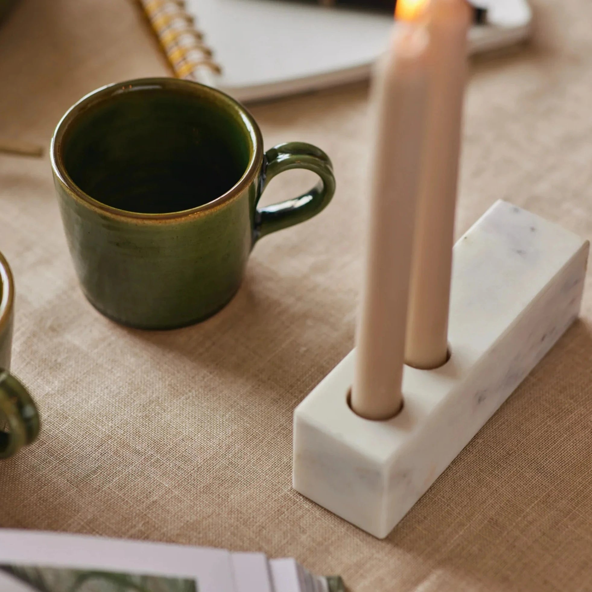 Marble Candle Holder