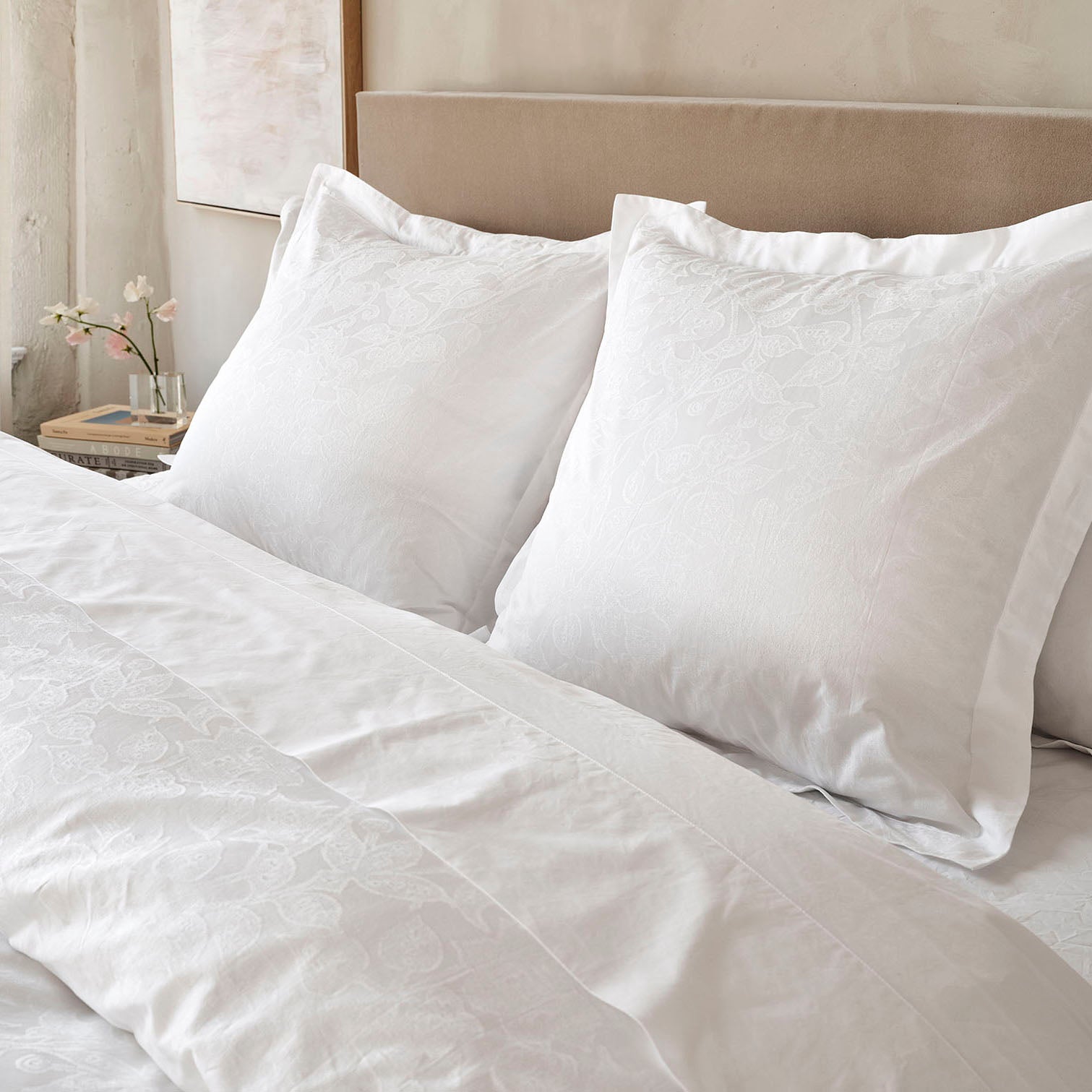Heritage Organic Percale Duvet Cover
