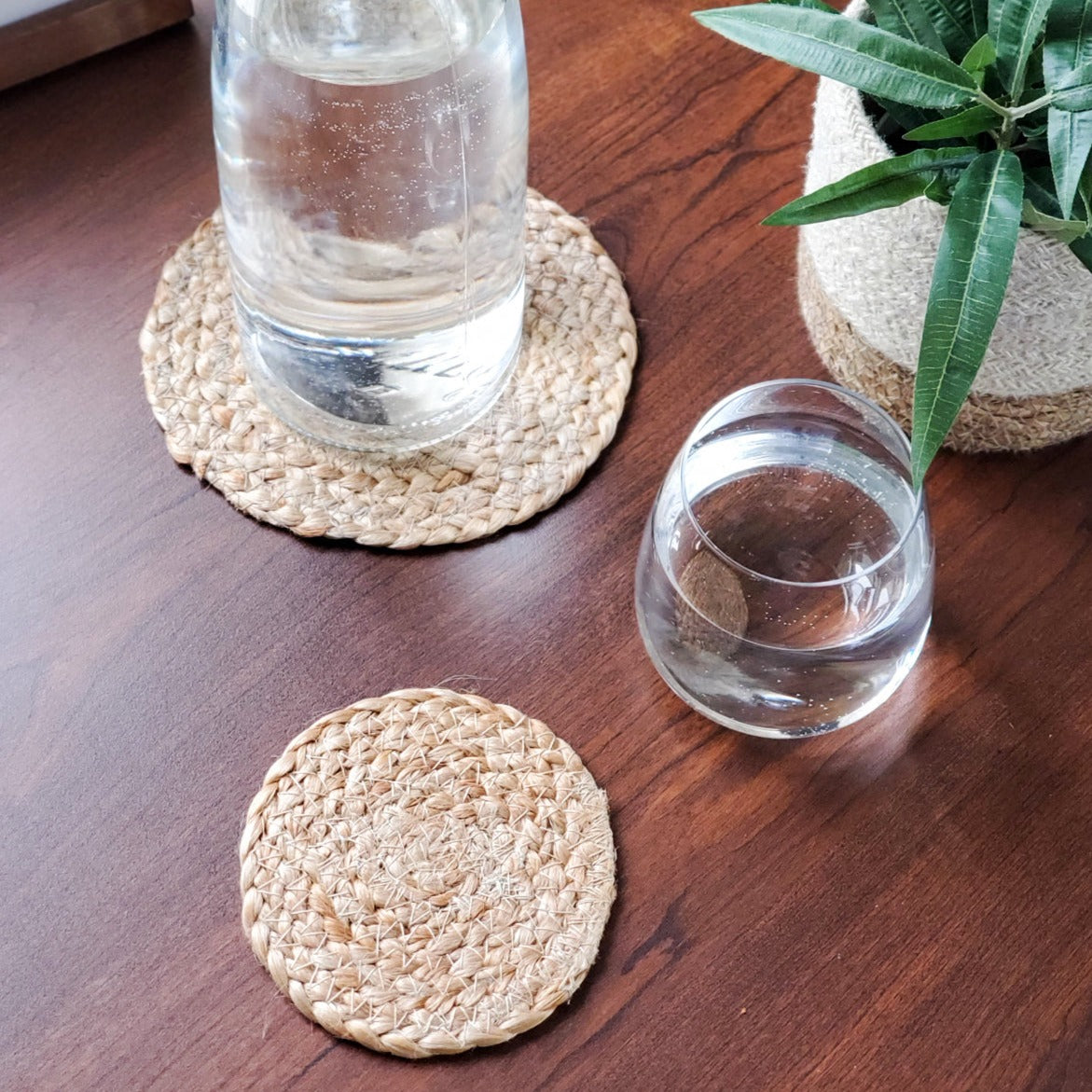 Kata Natural Drink Coaster (Set of 4) by KORISSA