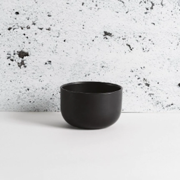 S/4 Tunisian Bowl- Matte Black