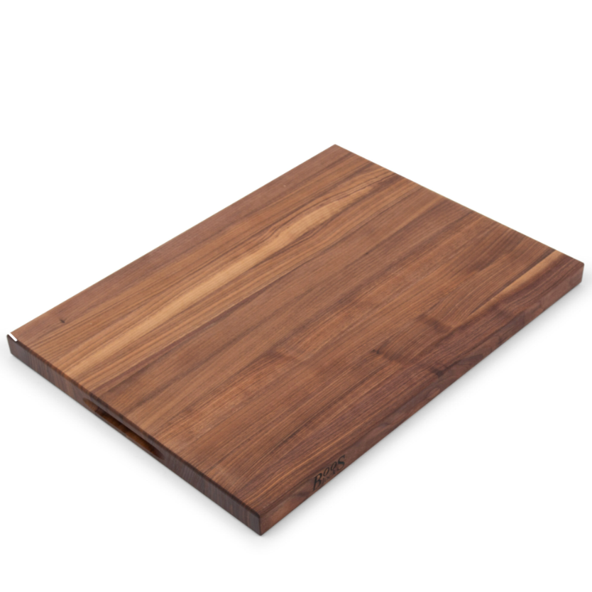 Boos Block R-Board Series Reversible Wood Cutting Board, 1.5-Inch Thickness, 24"x18"x1-1/2”, Walnut