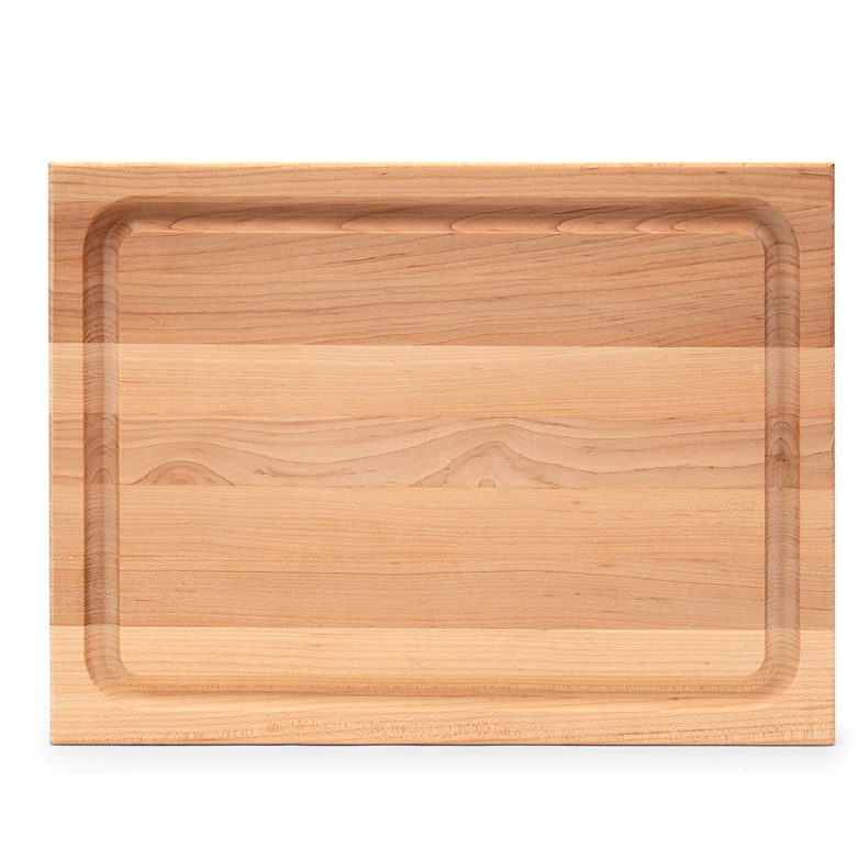 Boos Block RA-Board Series Reversible Wood Deluxe Barbecue Cutting Board, 2.25 -Inch Thickness, 20"x15"x2-1/4", Maple